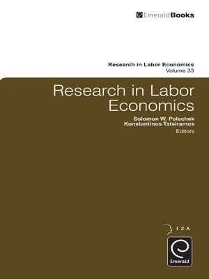 cover image of Research in Labor Economics, Volume 33